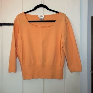 Orange Sherbert sweater